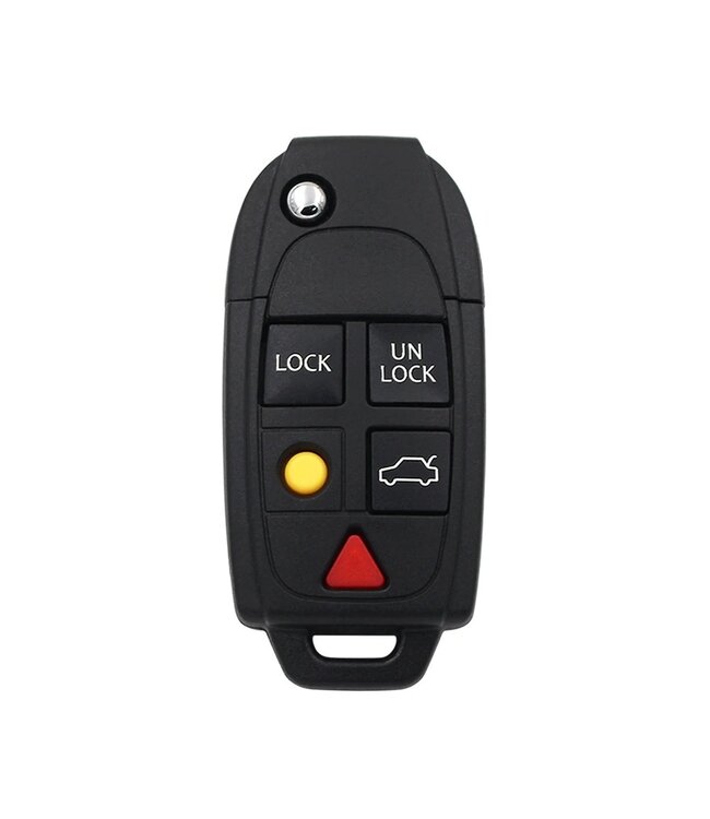 XEOD 5 knops autosleutel - Complete sleutel - Met electronica - Geschikt voor Volvo - LQNP2T-APU - 433MHZ -1 stuks