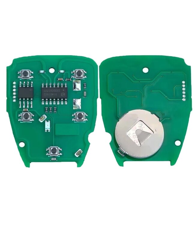 XEOD 5 knops autosleutel - Complete sleutel - Met electronica - Geschikt voor Volvo - LQNP2T-APU - 433MHZ -1 stuks