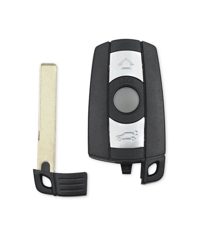 XEOD 3 knops sleutel - Keyless - 868MHZ - HU92 - PCF7945 - Complete sleutel - Met electronica - 3 knops klapsleutel geschikt voor BMW  - 1 stuk