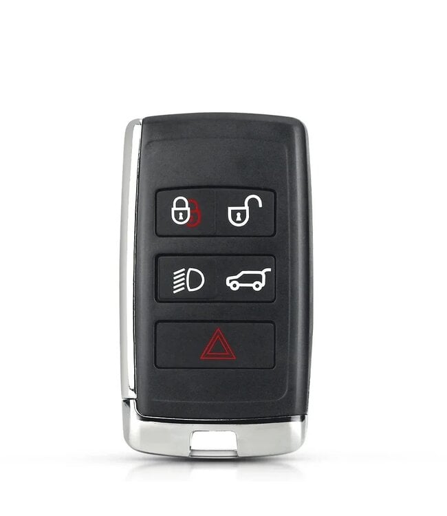 XEOD 3 knops sleutel - PEPSF0B - ID49 - Complete sleutel - Met electronica - 3 knops klapsleutel geschikt voor Land Rover & Jaguar - Keyless go  - 1 stuk