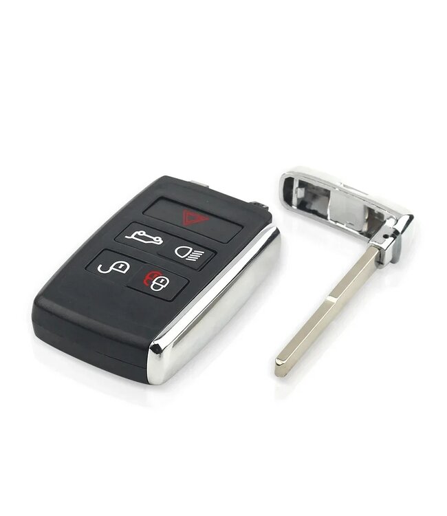 XEOD 3 knops sleutel - PEPSF0B - ID49 - Complete sleutel - Met electronica - 3 knops klapsleutel geschikt voor Land Rover & Jaguar - Keyless go  - 1 stuk