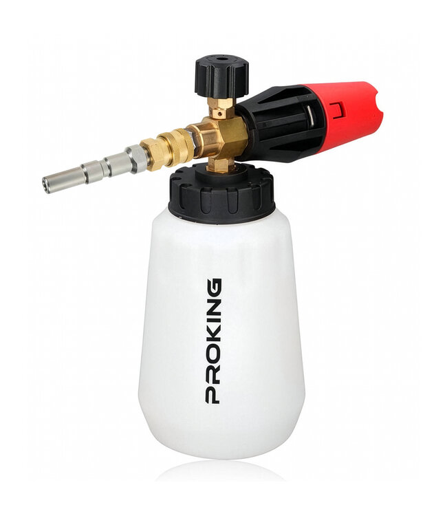 PROKING Snow Foam Cannon - Geschikt voor Nilfisk Kew - Auto schuim sproeier - Car detailing - Hoogwaardige foam sprayer voor diepe reiniging - Werkt op short gun