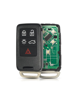 XEOD Complete autosleutel 5 knoppen geschikt voor Volvo