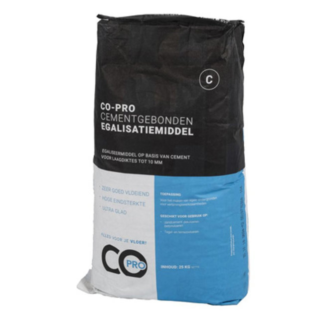 CO-PRO Cementgebonden Egalisatiemiddel 25kg