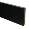 MDF Moderne plint voorgelakt RAL 9005 per lengte van 2.4 meter MDF Moderne plint voorgelakt RAL 9005 per lengte van 2.4 meter