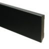 Blackline plint 2.4m Recht Zwart gefolied Blackline plint 2.4m Recht Zwart gefolied
