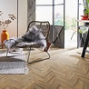 Huis&Vloer Visgraat Parketsfeer Donker Eiken Plak PVC Huis&Vloer Visgraat Parketsfeer Donker Eiken Plak PVC