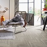 Huis&Vloer Visgraat Bolster Licht Grijs Klik PVC Huis&Vloer Visgraat Bolster Licht Grijs Klik PVC