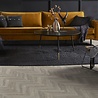 Huis&Vloer Visgraat Bolster Licht Grijs Klik PVC Huis&Vloer Visgraat Bolster Licht Grijs Klik PVC