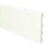 Flexibele Moderne Plint RAL 9010 per lengte van 2 meter Flexibele Moderne Plint RAL 9010 per lengte van 2 meter