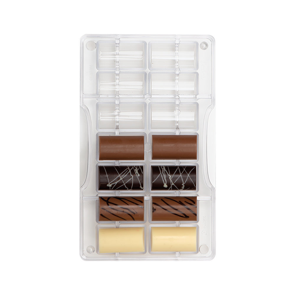 Decora Chocoladevorm polycarbonaat cilinder klein