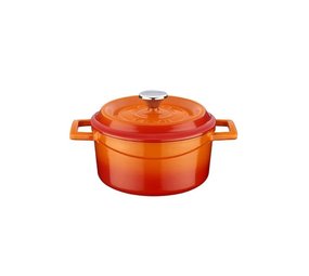 Lava Braadpan 12cm 0,53L oranje