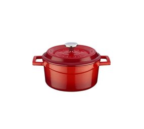 Lava Braadpan 12cm 0,53L rood