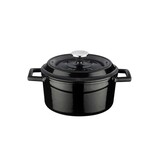 Lava Casserole 16cm 1,33L black