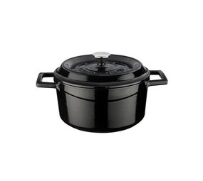 Lava Braadpan 20cm 2,82L zwart