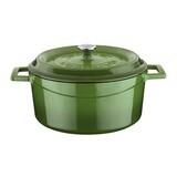 Lava Casserole 24cm 4,49L green
