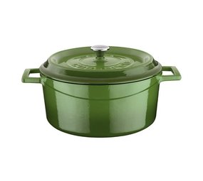 Lava Casserole 24cm 4,49L green Lava Casserole 24cm 4,49L green