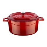 Lava Braadpan 24cm 4.49L rood