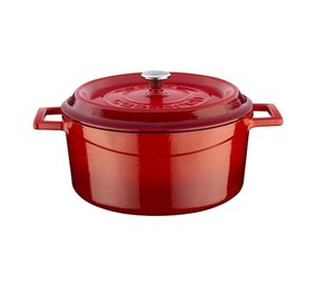 Lava Casserole 24cm 4,49L red Lava Casserole 24cm 4,49L red