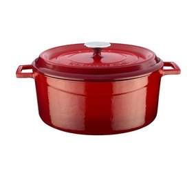 Lava Braadpan 28cm 6.71L rood