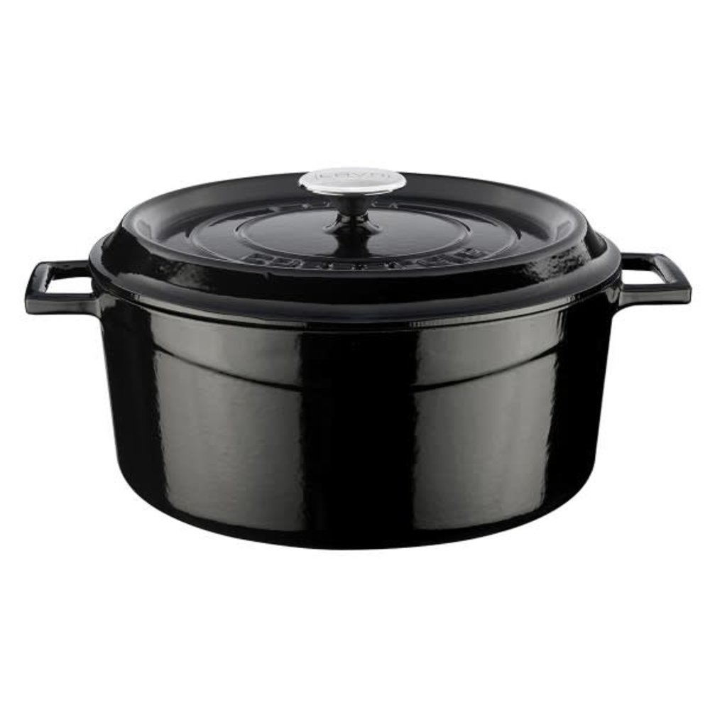 Lava Geëmailleerde gietijzeren braadpan 28cm 6.71L zwart Lava Geëmailleerde gietijzeren braadpan 28cm 6.71L zwart