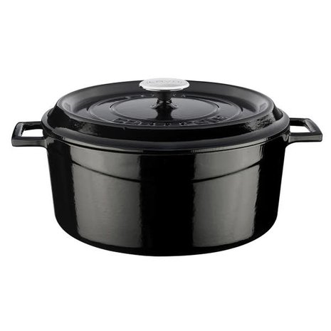 Lava Geëmailleerde gietijzeren braadpan 28cm 6.71L zwart Lava Geëmailleerde gietijzeren braadpan 28cm 6.71L zwart