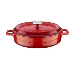Lava Lage braadpan 28cm 3.51L rood