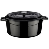 Lava Casserole 32cm 9,86L black