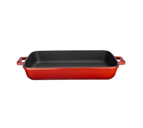 Lava Rectangular roaster 30x22cm red Lava Rectangular roaster 30x22cm red