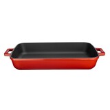 Lava Braadslede 40x26cm rood
