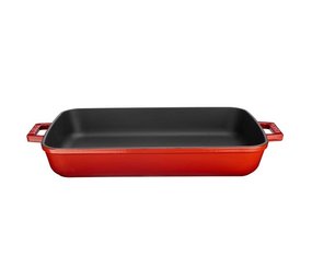 Lava Rectangular roaster 40x26cm red Lava Rectangular roaster 40x26cm red
