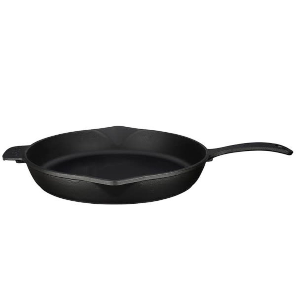 Lava Enkel geëmailleerde gietijzeren skillet 34cm Lava Enkel geëmailleerde gietijzeren skillet 34cm