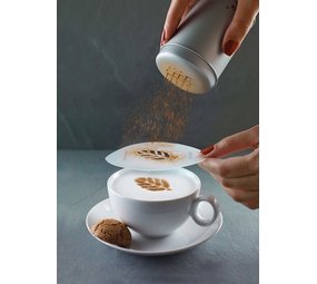 Cappuccinosjablonen, set van 6 Cappuccinosjablonen, set van 6