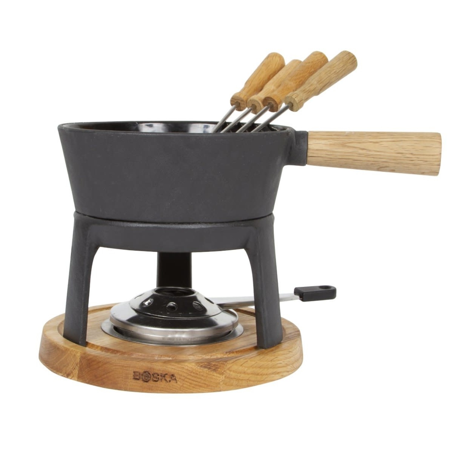 Cast iron cheese fondue set Pro 1 2L DEKSELS