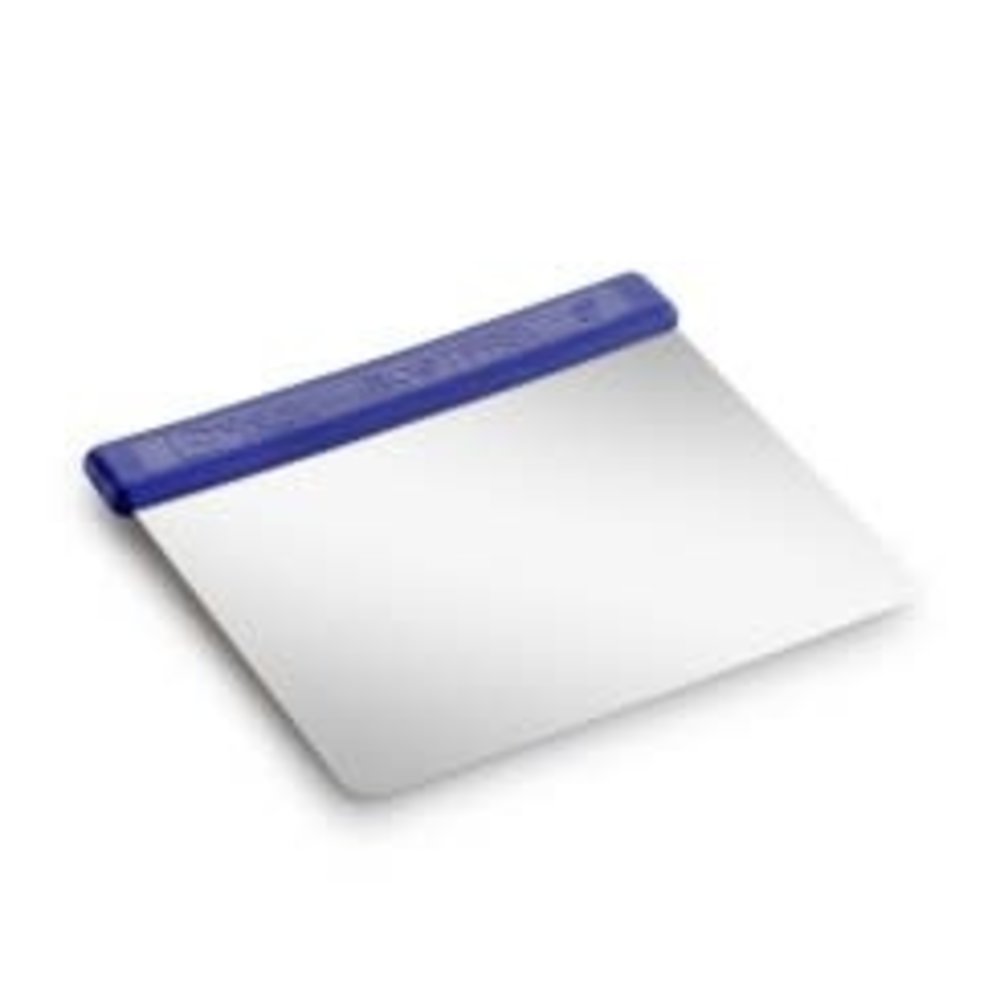 Stainless steel dough scraper 12x11cm