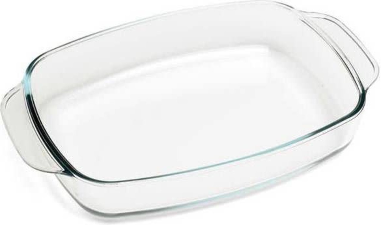 Glass casserole 2,3L 33X21X6cm
