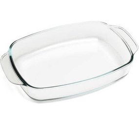 Glazen ovenschotel 2,3L 33X21X6cm Glazen ovenschotel 2,3L 33X21X6cm