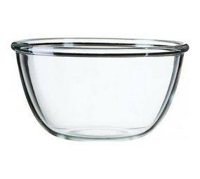 Glazen salade-/beslagkom 24cm Glazen salade-/beslagkom 24cm