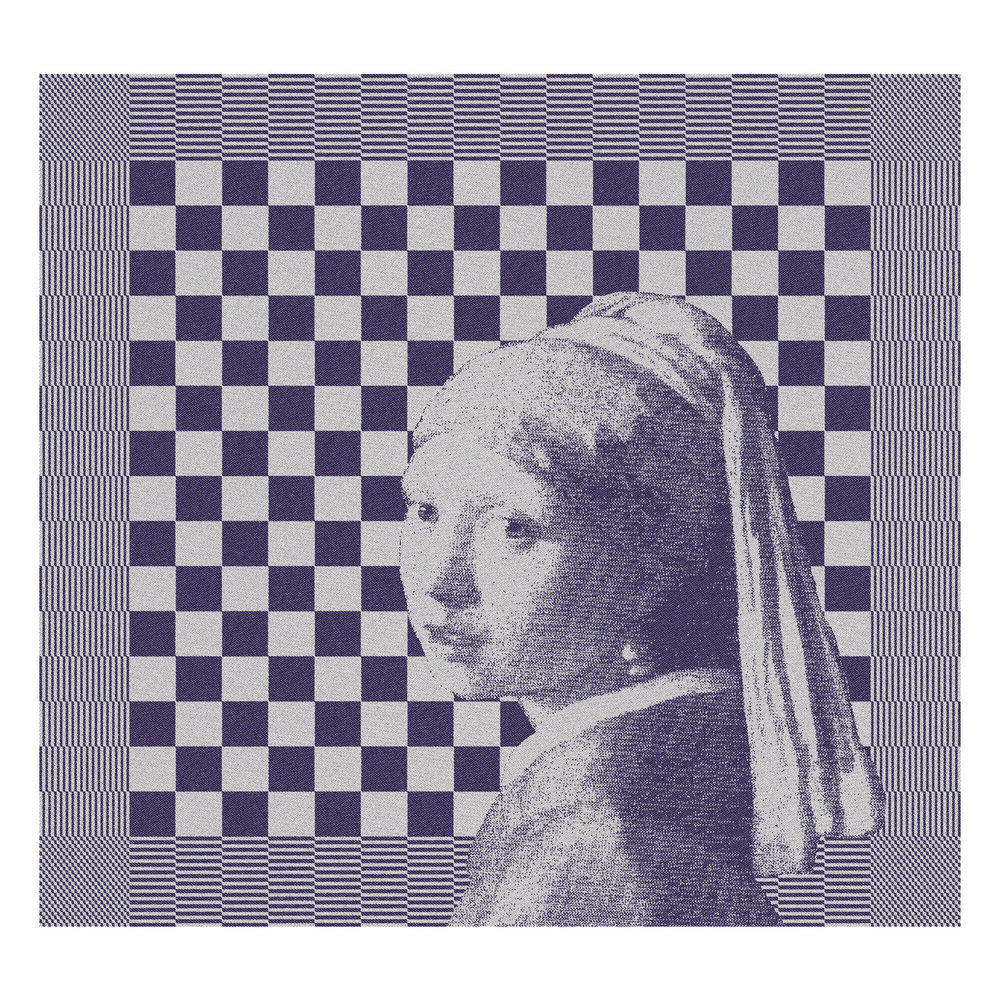 DDDDD! Barbeque tea towel "Girl with a Pearl Earring" DDDDD! Barbeque tea towel "Girl with a Pearl Earring"