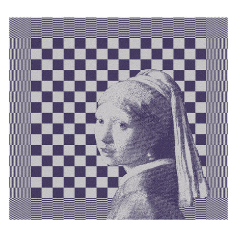 DDDDD! Barbeque tea towel "Girl with a Pearl Earring" DDDDD! Barbeque tea towel "Girl with a Pearl Earring"