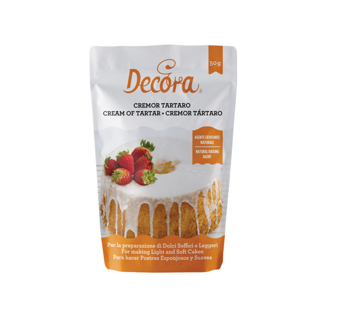 Decora Wijnsteenzuur bakstabilisator (E336), 50 g