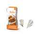Decora Stainless steel single-portion mini cone molds, set of 8