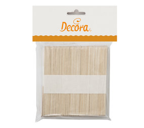Decora 100 popsicle sticks 114mm Decora 100 popsicle sticks 114mm