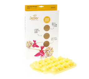 Decora Silicone cake pop mold, 18 cavities