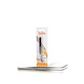 Decora Angled stainless steel decorating and plating tweezers, heat resistant, 11.5 cm