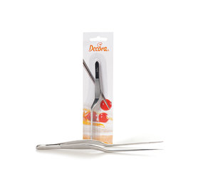 Decora Stainless steel plating tongs, 14 cm