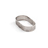 Microperforated stainless steel tart form, oval, 29 x 12 cm Microperforated stainless steel tart form, oval, 29 x 12 cm