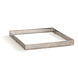 Decora Bakrand geperforeerd RVS vierkant 15x15x3,5 Decora Bakrand geperforeerd RVS vierkant 15x15x3,5