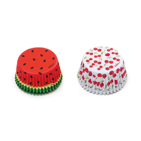Decora 36 baking cups "summer fruits" Decora 36 baking cups "summer fruits"