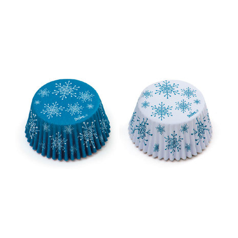 Decora 36 baking cups "frozen star"